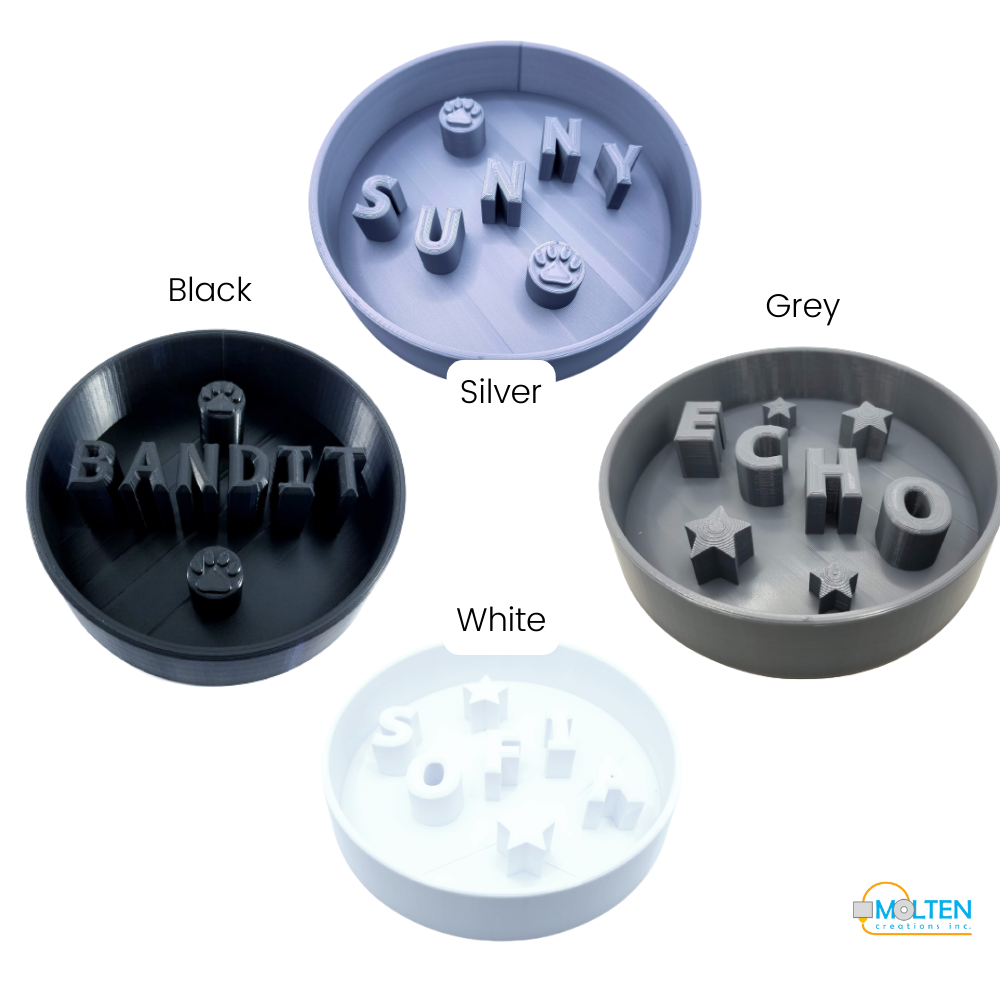 Slow feeder dog bowl (customizable)