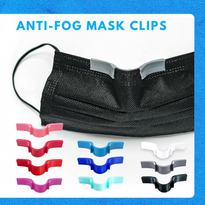 Anti-fog mask clip