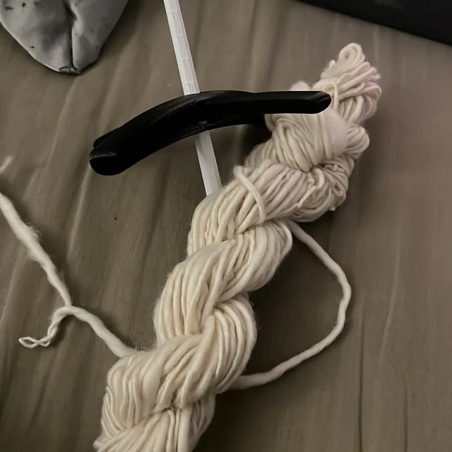 Turkish Drop Spindle and Shaft for Wool Spinning